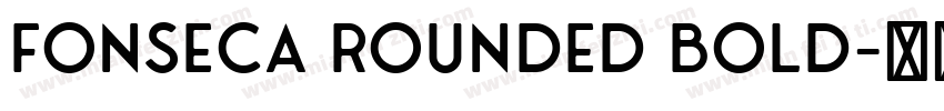 Fonseca Rounded Bold字体转换